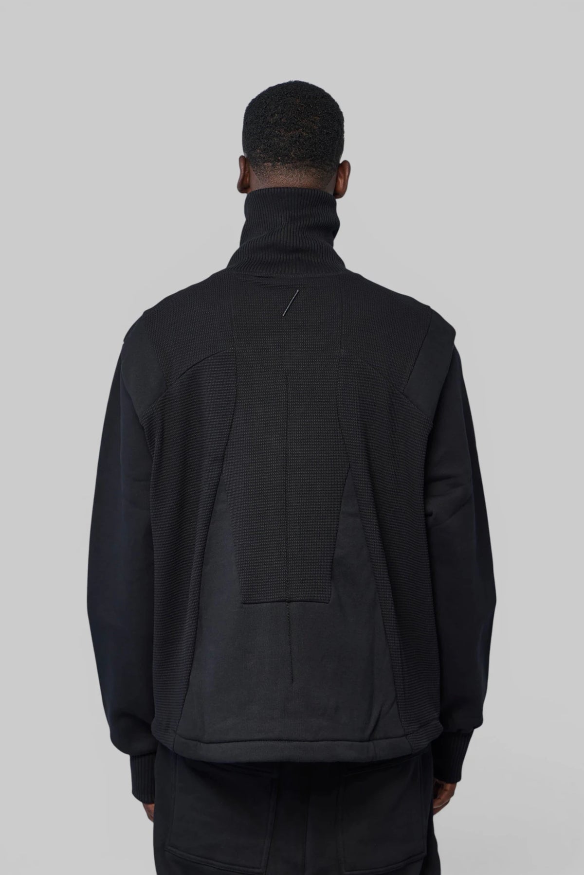 Back detail of Thom Krom cotton bomber jacket