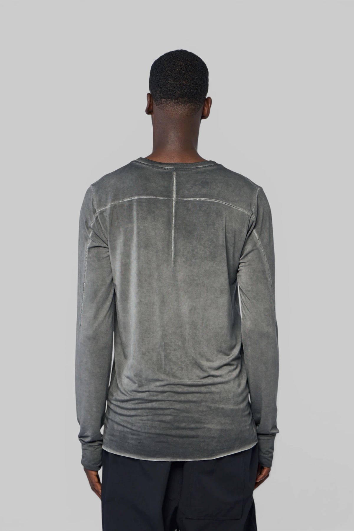 Thom Krom M TS 970 T-shirt fabric texture close-up