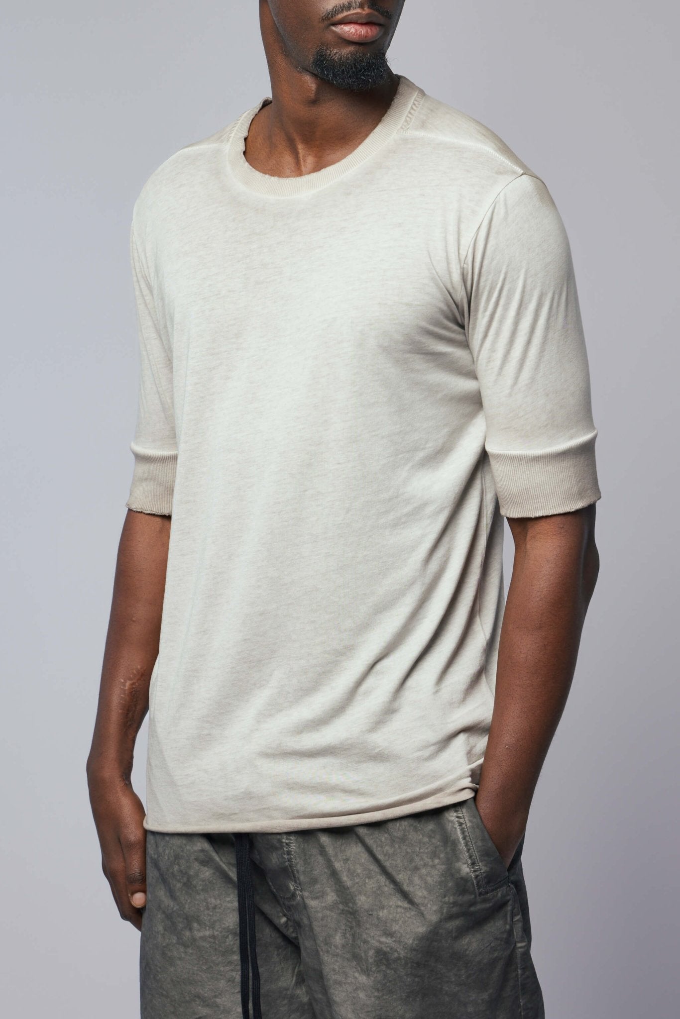 thom krom トム クロム Tシャツ 白 M RUNDHOLZ Thom Krom T-Shirts - M TS 942 Cotton Modal Blend – LABELS