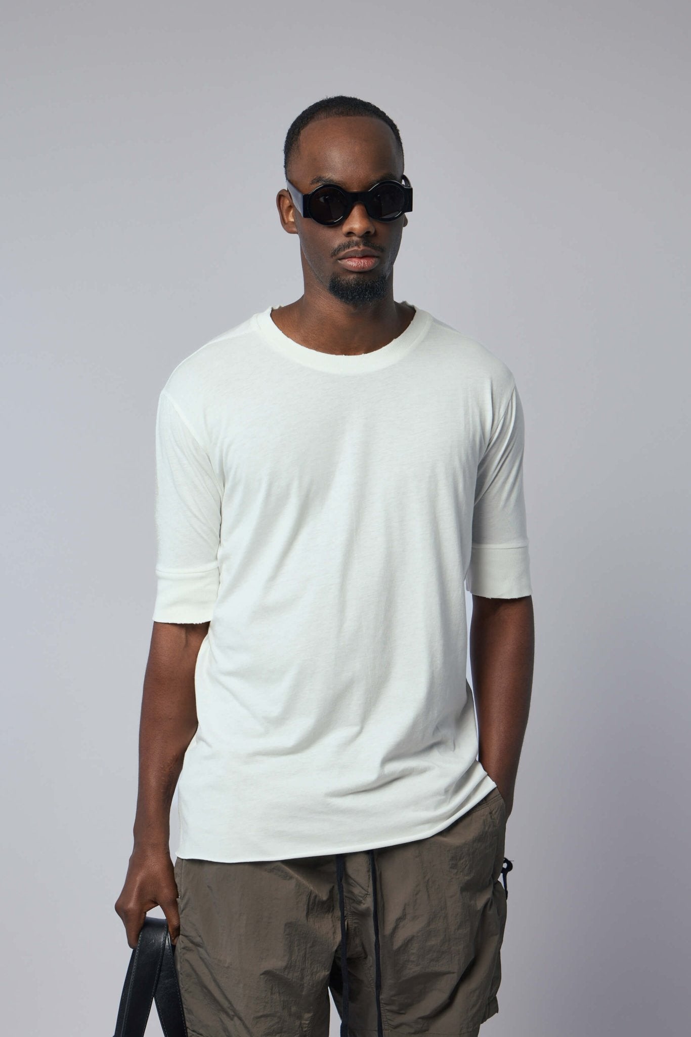 トップス Thom Krom Frayed edge shirt thumbhole Thom Krom – LABELS