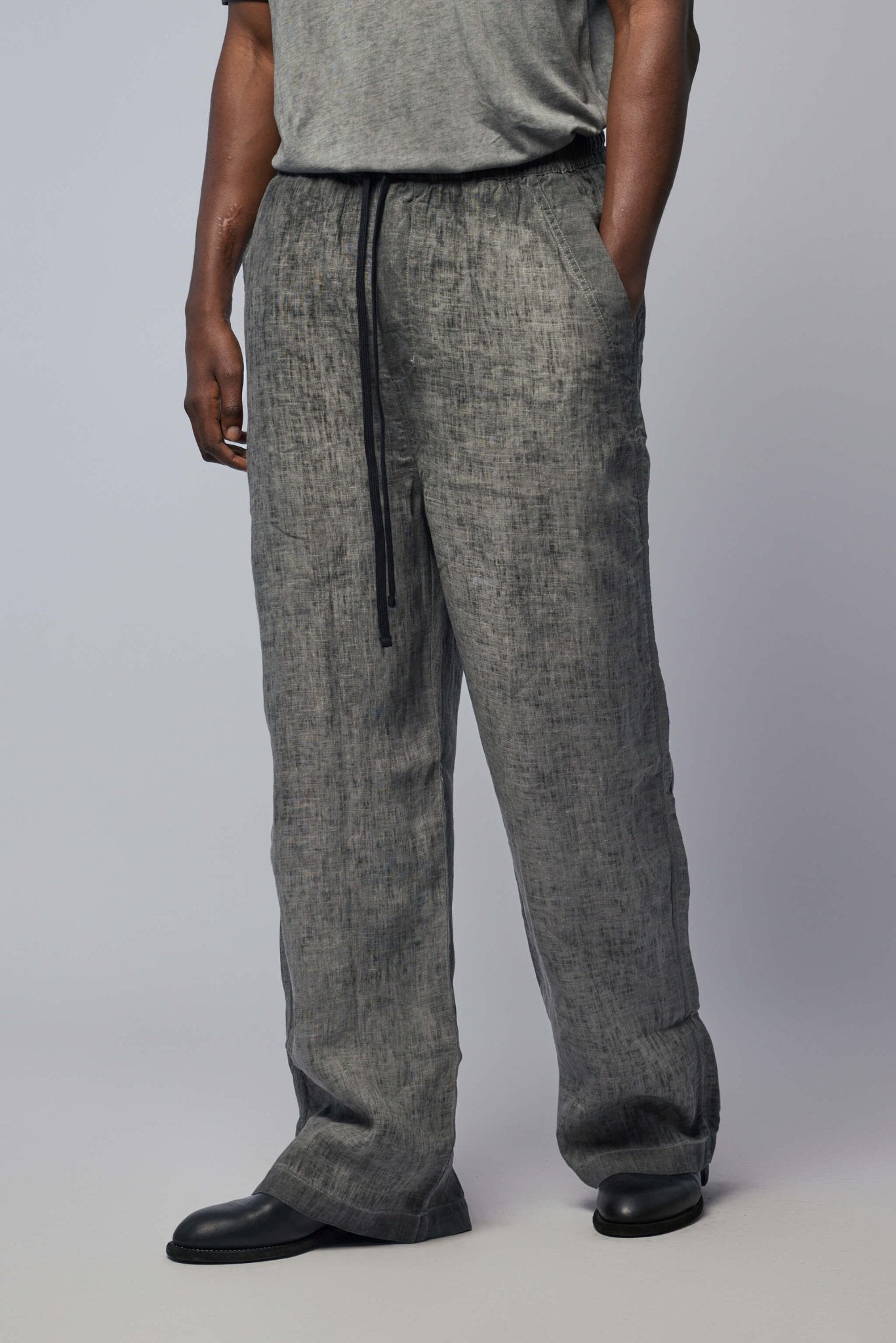 thom krom パンツ　スリムストレッチ　julius devoa Thom Krom Wide-Leg Pants - M P 35 Relaxed Linen – LABELS