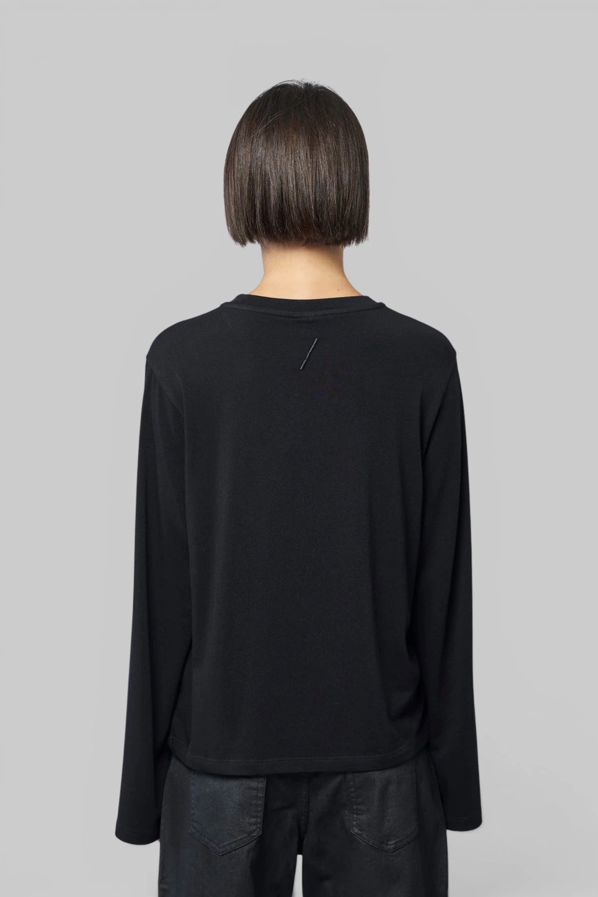 Side profile of Thom Krom W TS 651 loose-fit sweater