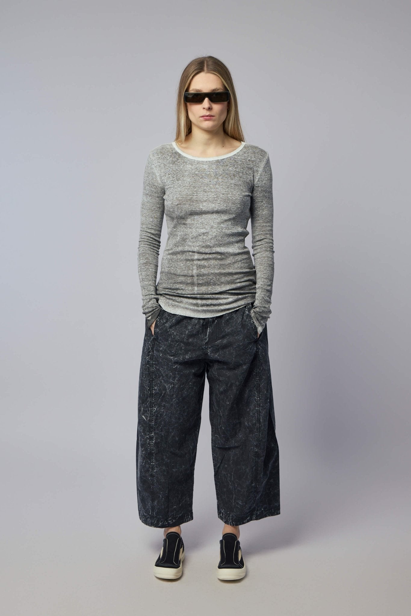 Thom Krom Sweaters - Women Ribbed Cotton Linen – LABELS