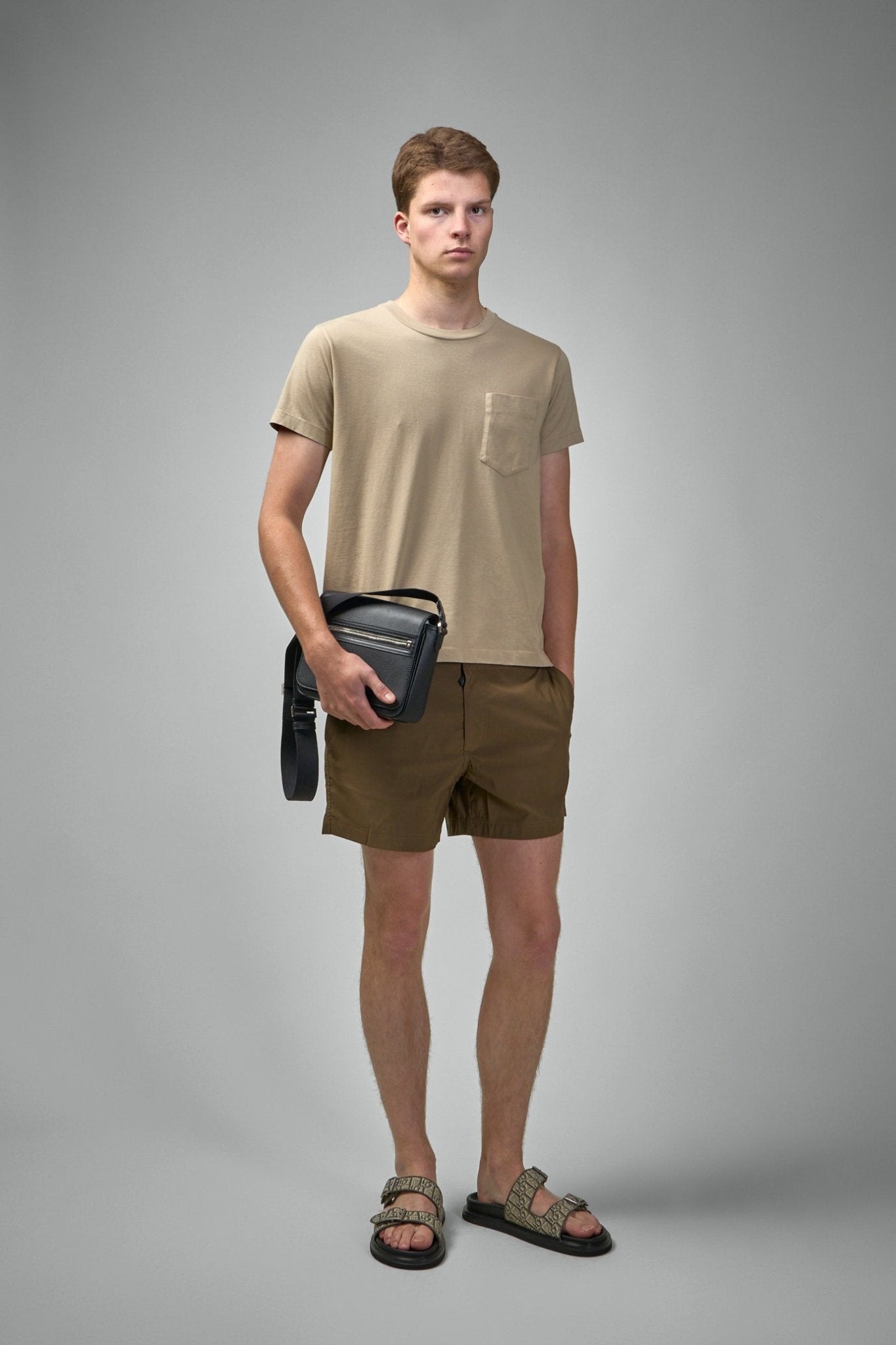 TOM FORD - Compact Poplin Swim Short - LABELS