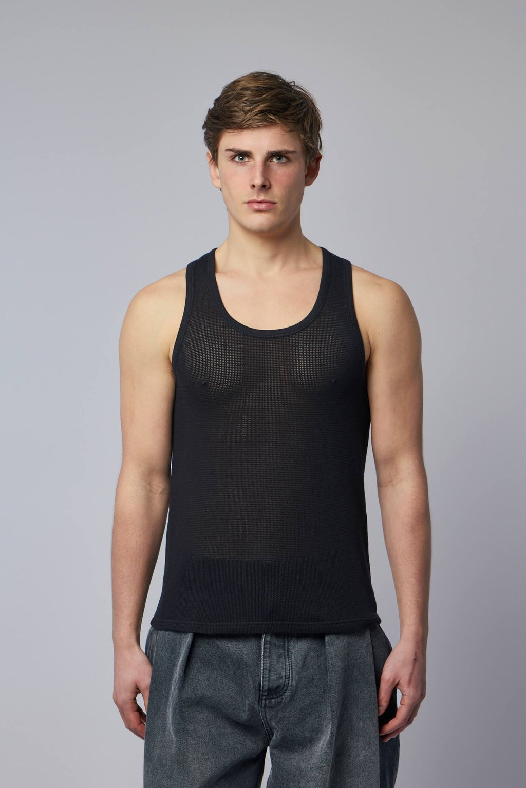 TOM FORD - Cotton Mesh Vest - LABELS