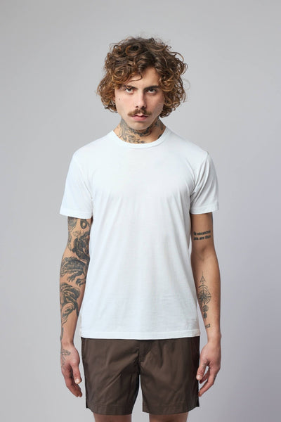 Cotton Silk Short Sleeve T-Shirt
