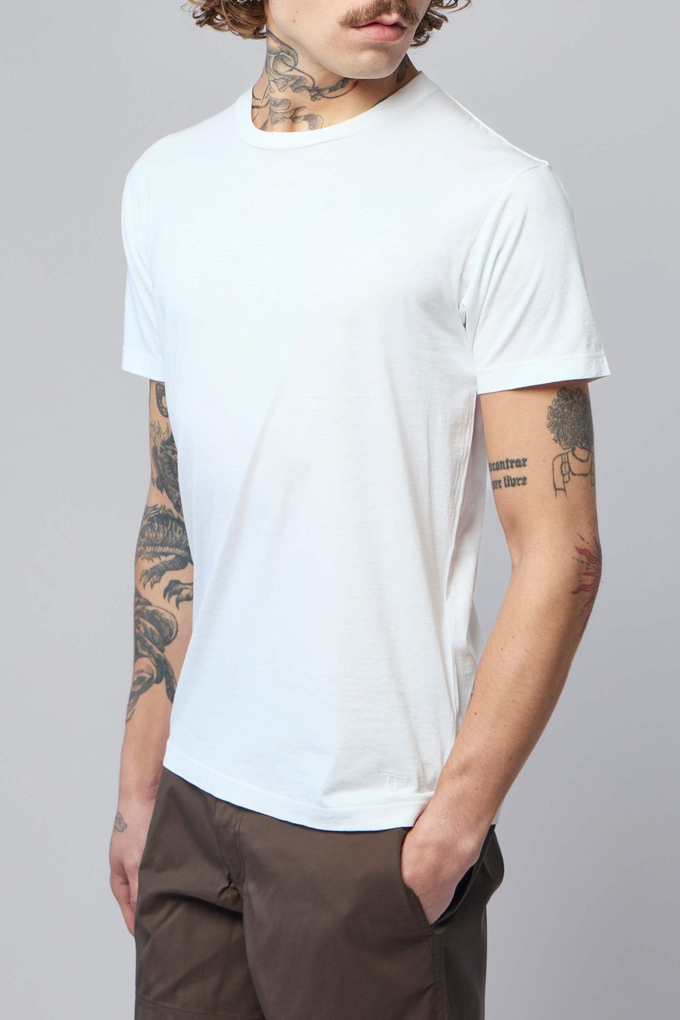 TOM FORD - Cotton Silk Ss T-shirt - LABELS