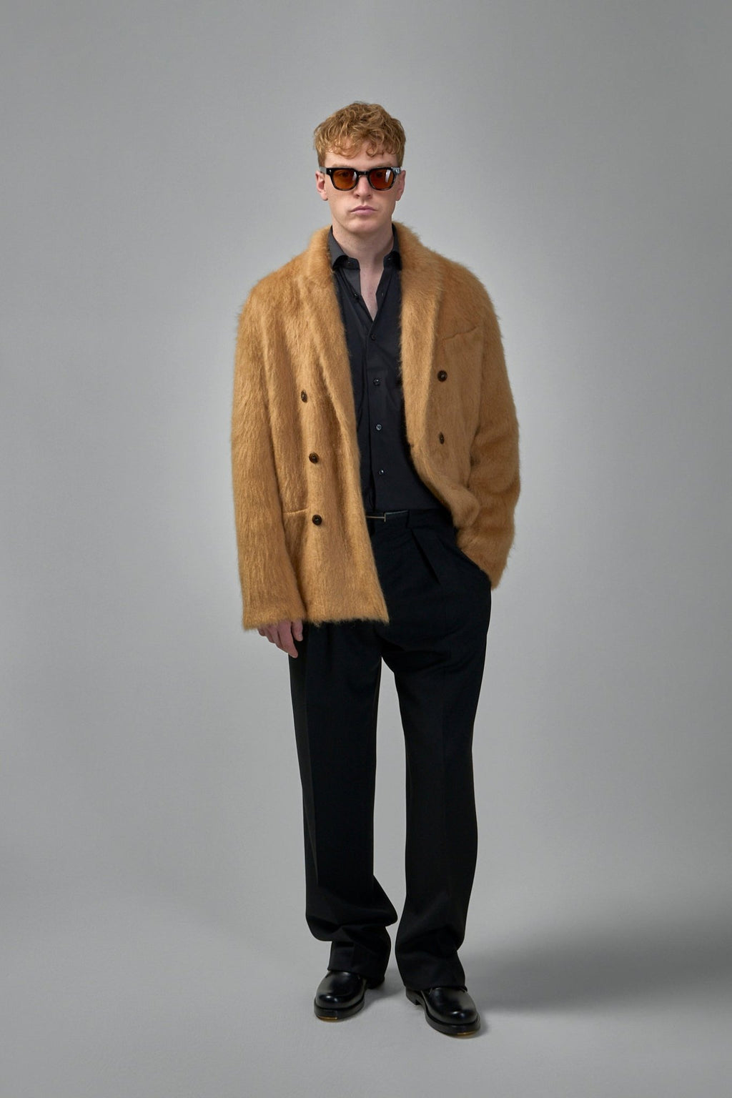 TOM FORD - Double - Breasted Cashmere Mohair Jacket - LABELS