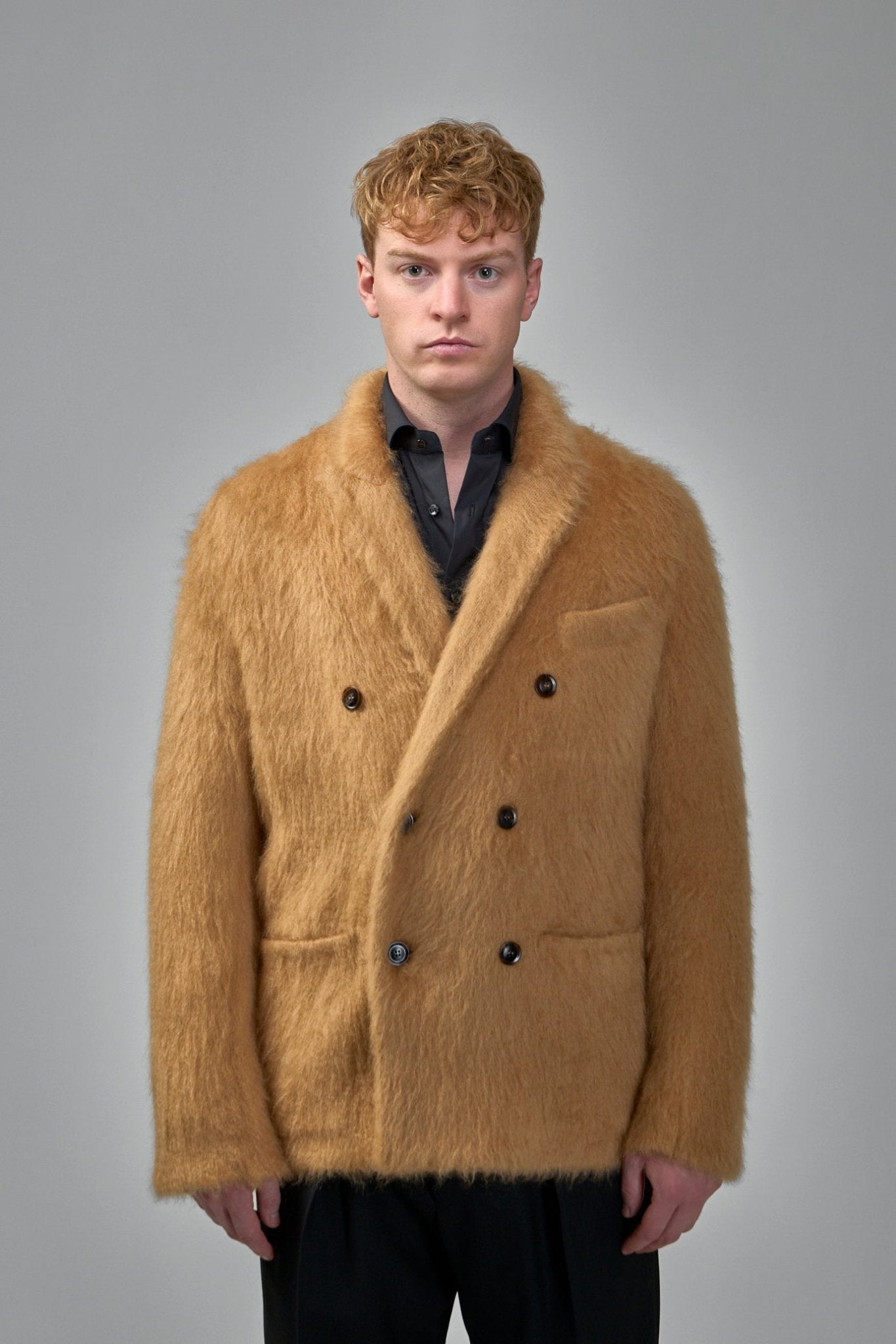 TOM FORD - Double - Breasted Cashmere Mohair Jacket - LABELS