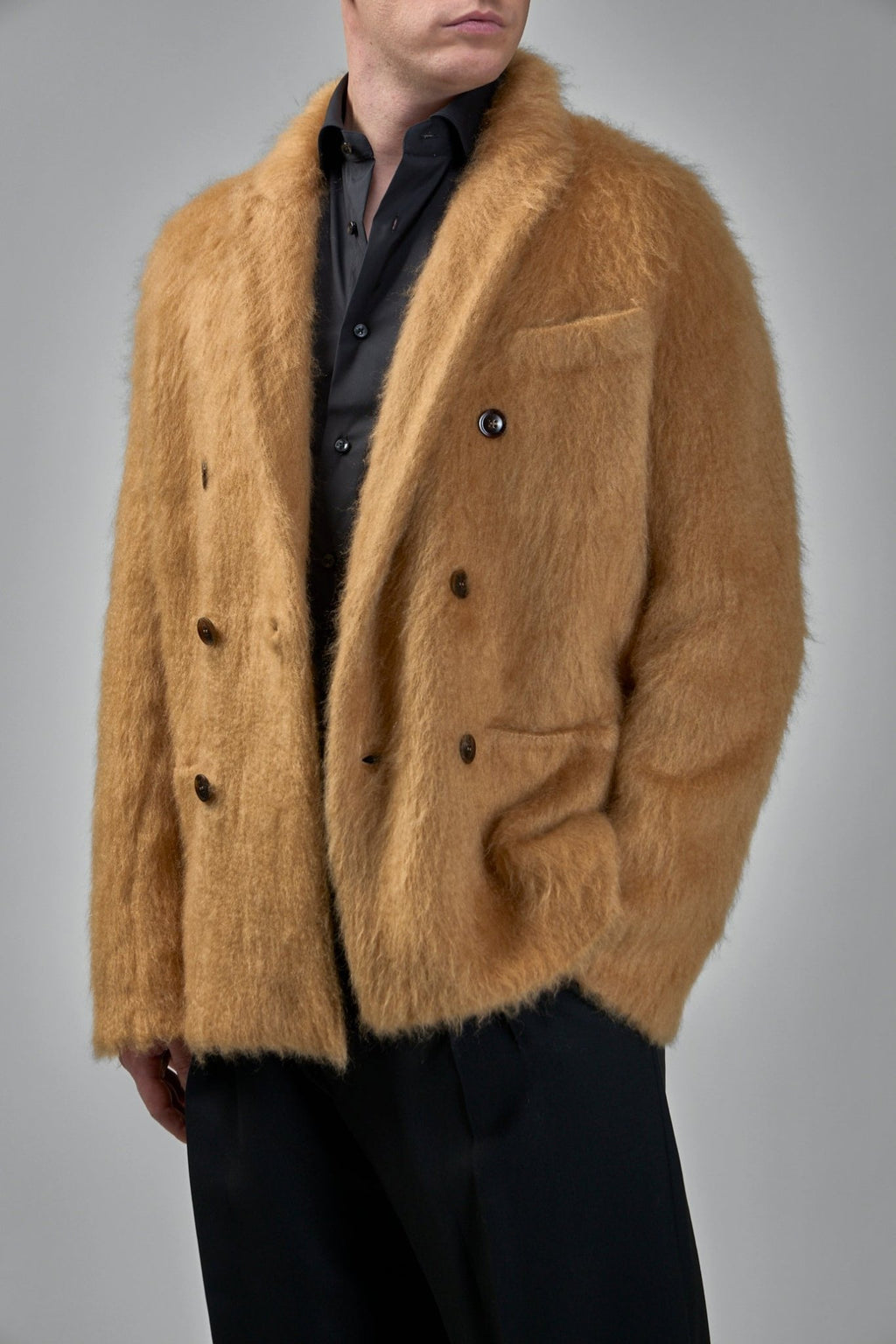 TOM FORD - Double - Breasted Cashmere Mohair Jacket - LABELS