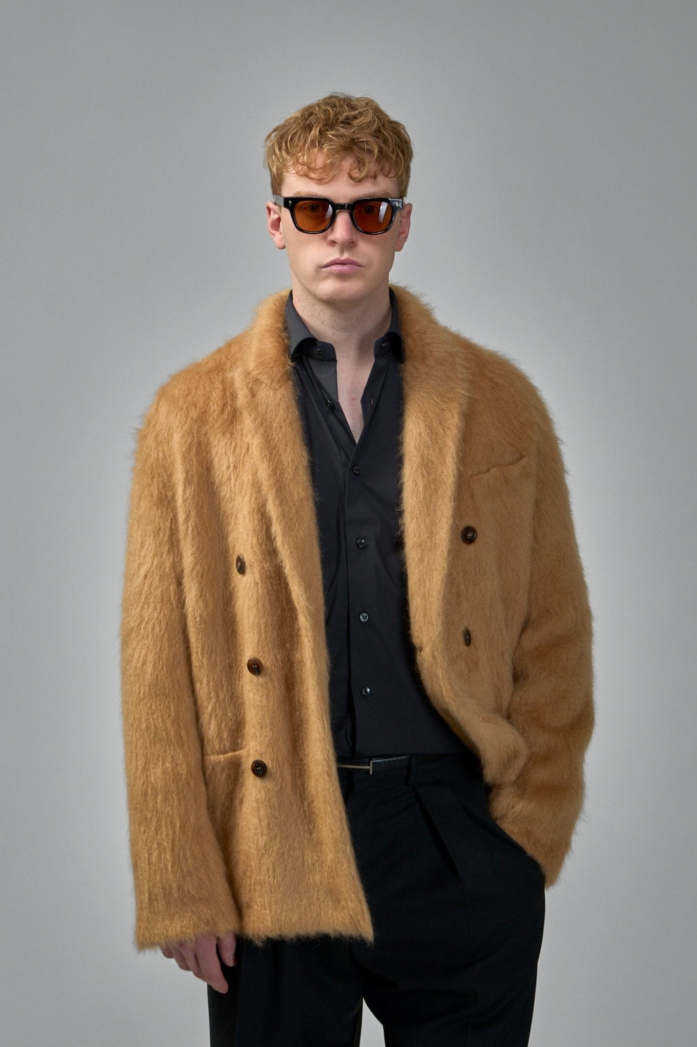 TOM FORD - Double - Breasted Cashmere Mohair Jacket - LABELS
