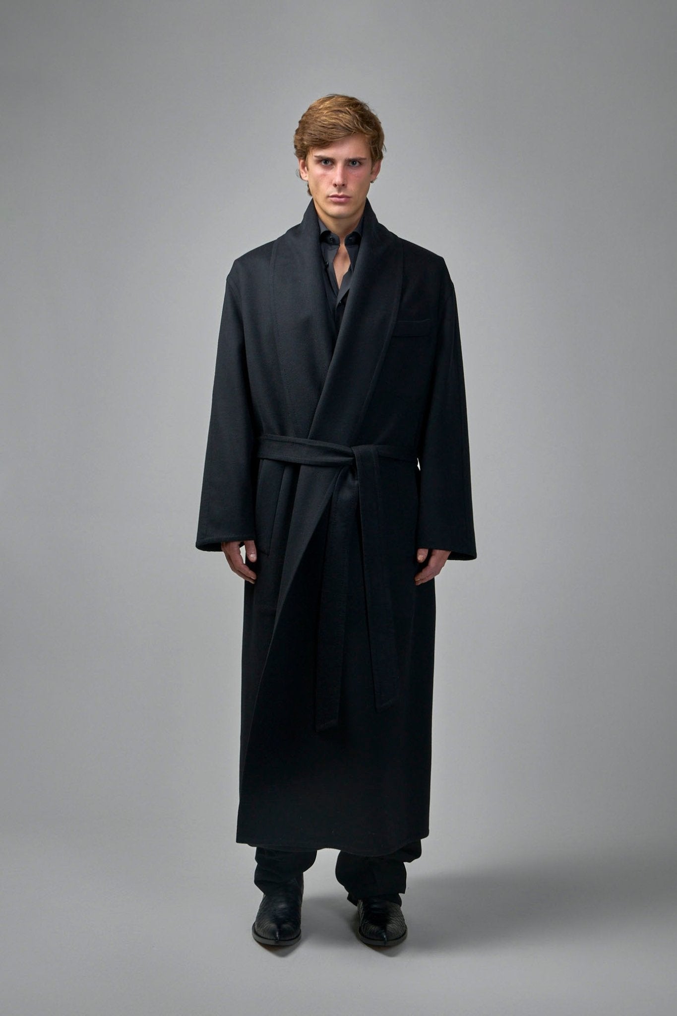 TOM FORD - Double Splittable Wool Cashmere Shawl Coat - LABELS