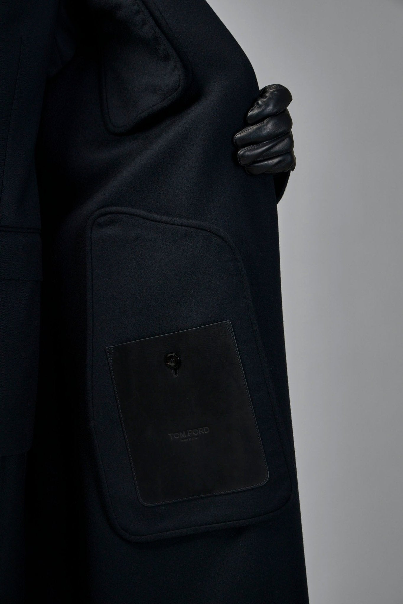 TOM FORD - Double Splittable Wool Cashmere Shawl Coat - LABELS