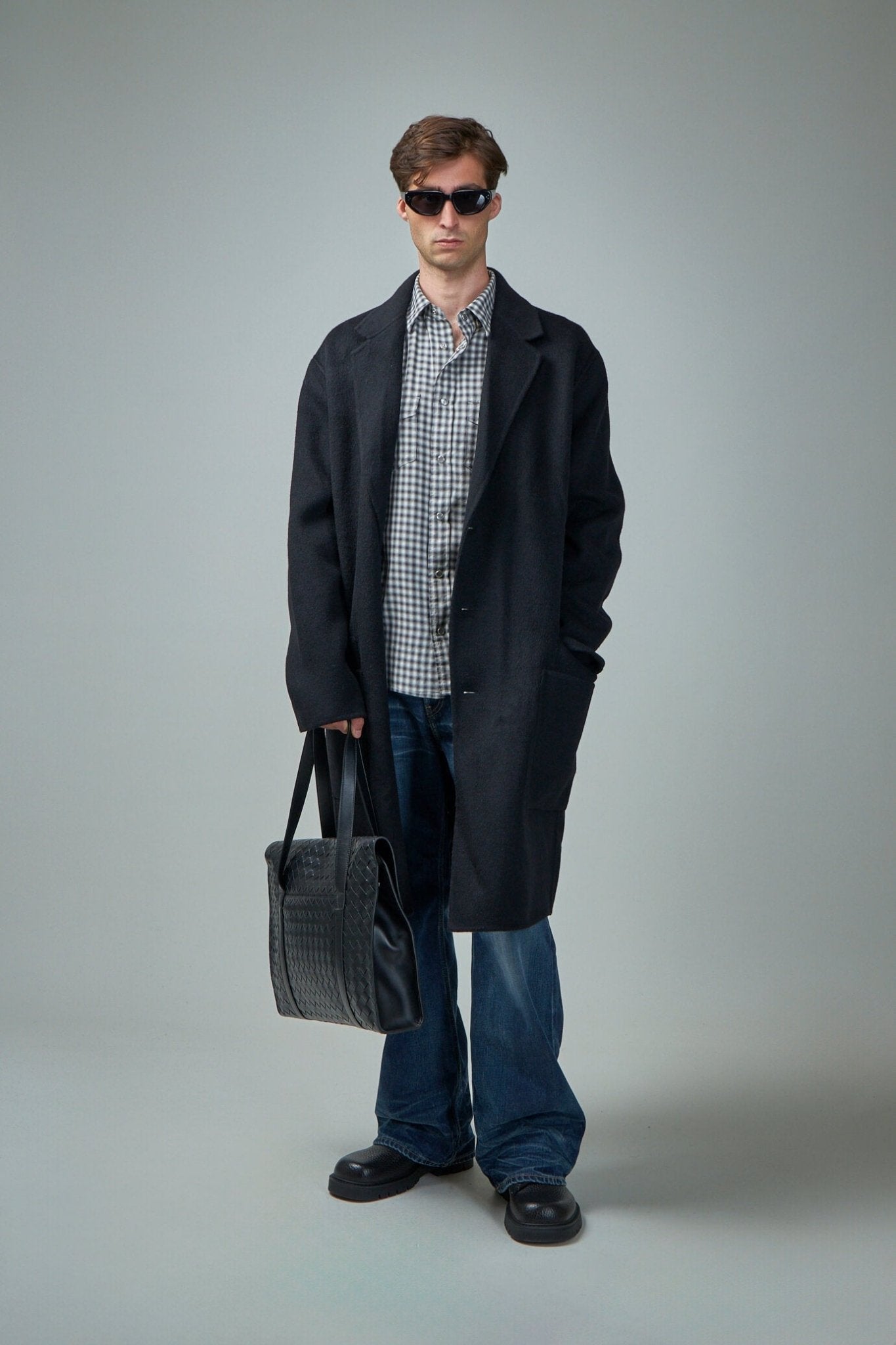 TOM FORD - Gingham Degrade Western Shirt - LABELS