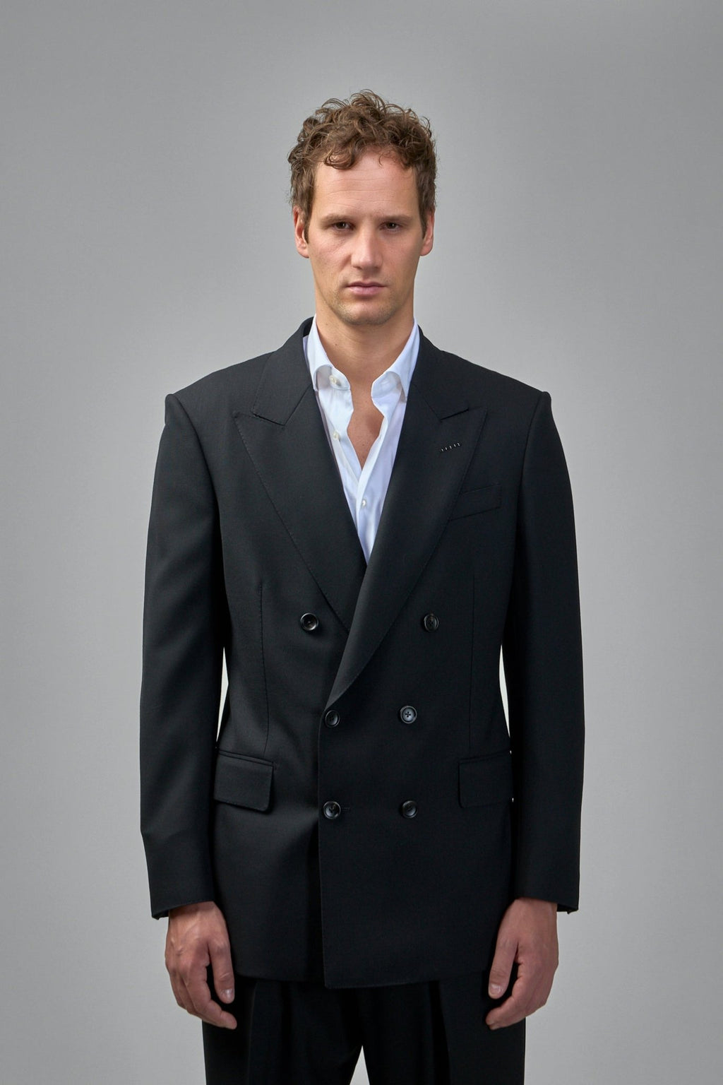 TOM FORD - High Twist Broken Twill Double - Breasted Jacket - LABELS