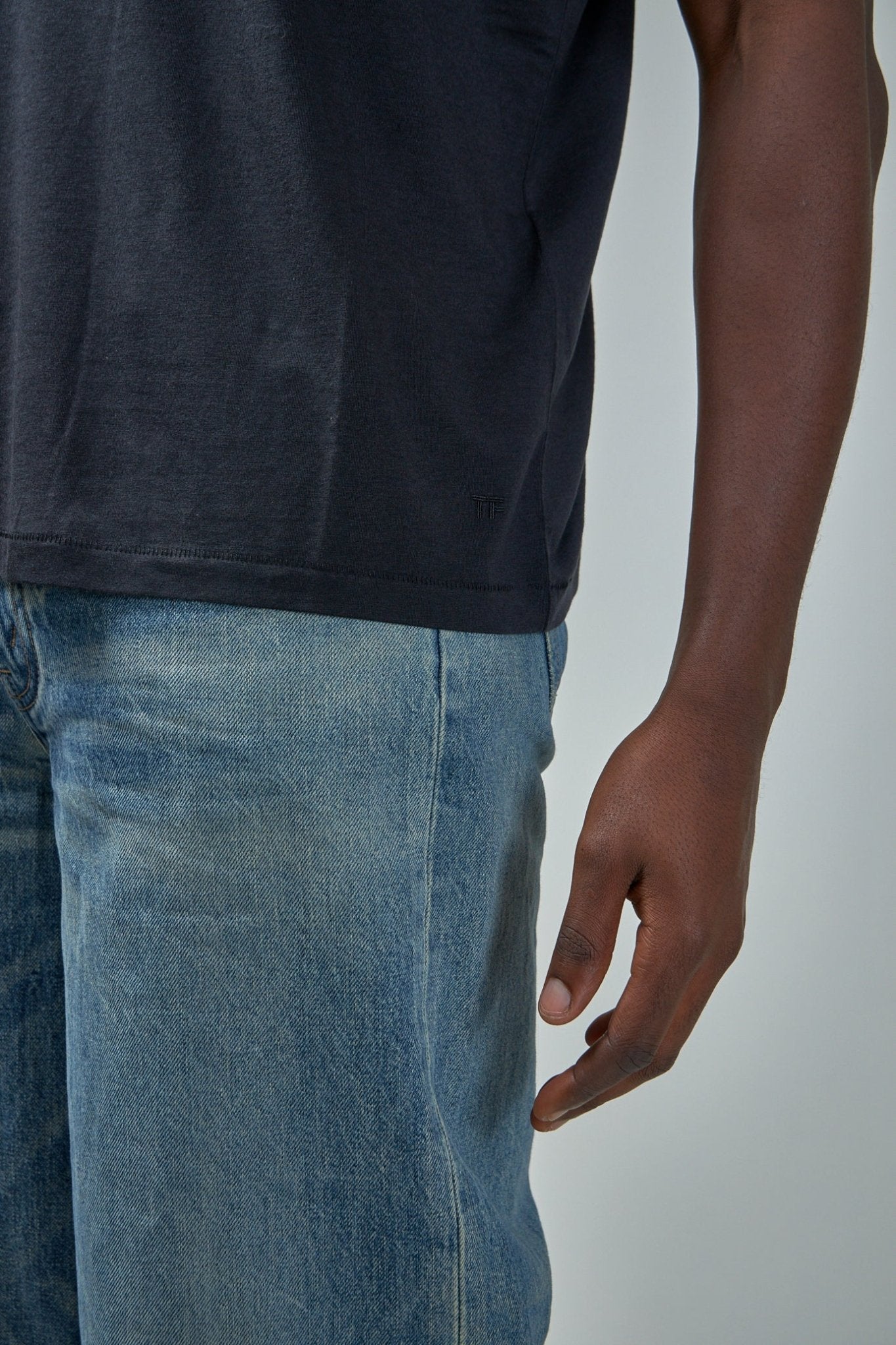 TOM FORD - Lyocell Cotton Crew T-shirt - LABELS