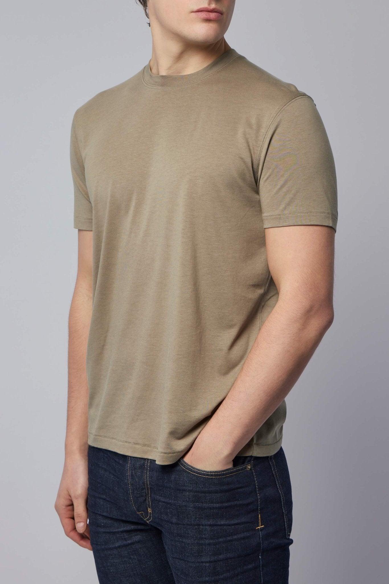 TOM FORD - Lyocell Cotton SS Crew Neck - LABELS