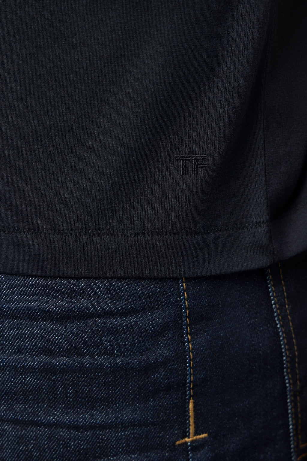 TOM FORD - Lyocell Cotton SS Crew Neck - LABELS