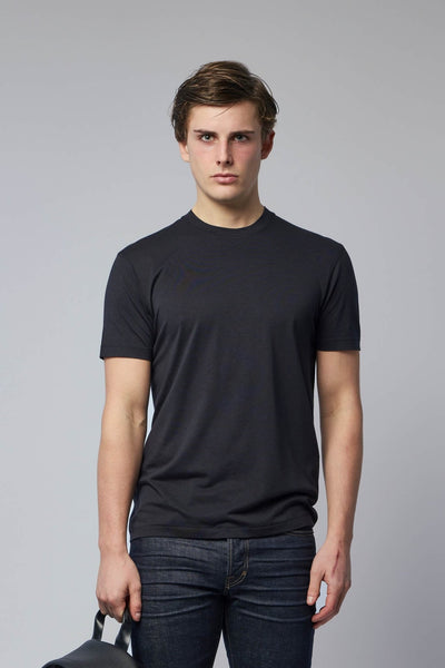 Lyocell Cotton SS Crew Neck