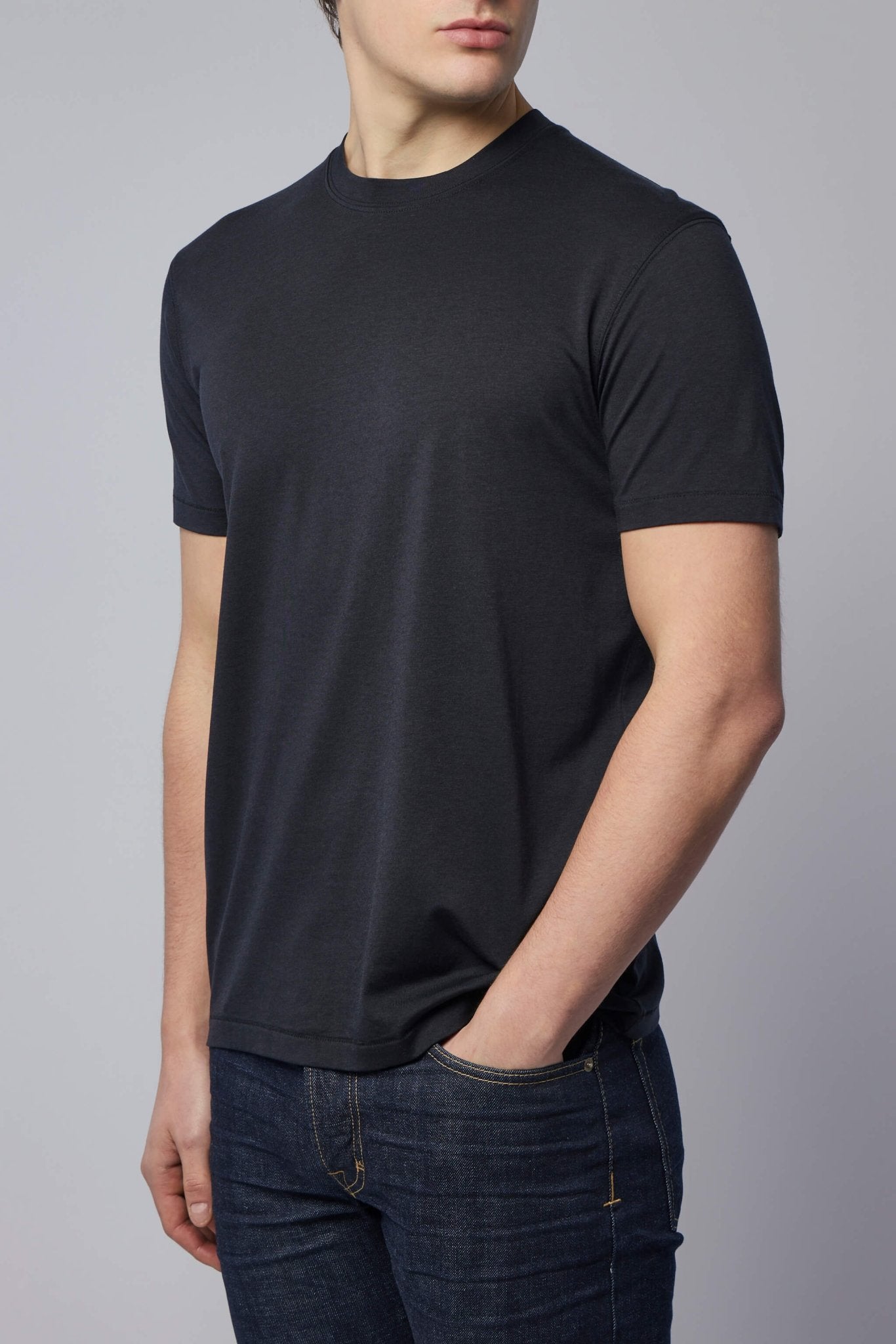 TOM FORD - Lyocell Cotton SS Crew Neck - LABELS