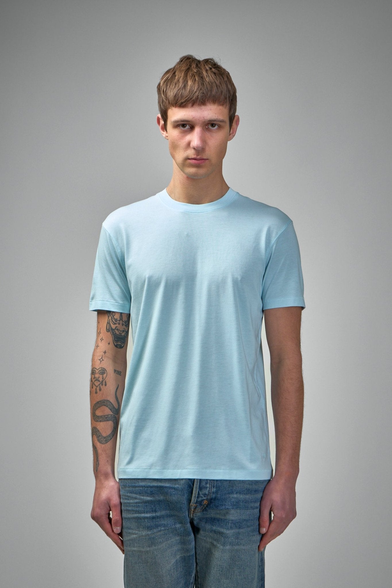 TOM FORD - Lyocell Cotton SS Crew Neck - LABELS