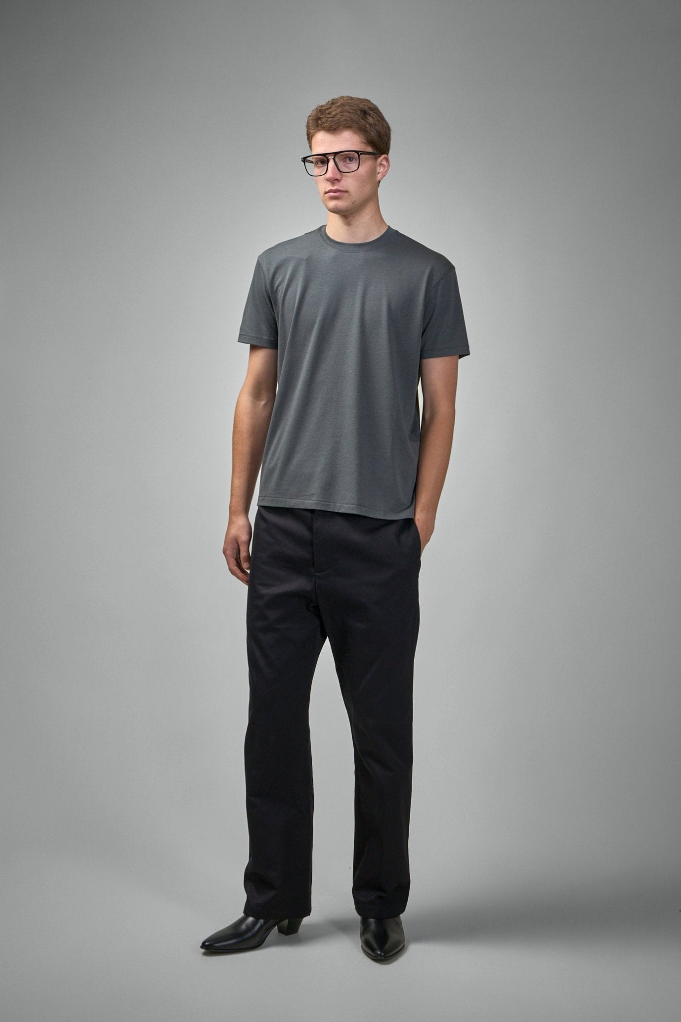 TOM FORD - Lyocell Cotton SS Crew Neck - LABELS