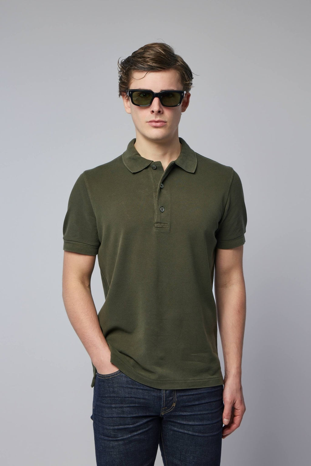 TOM FORD - Lyocell Piquet SS Polo - LABELS