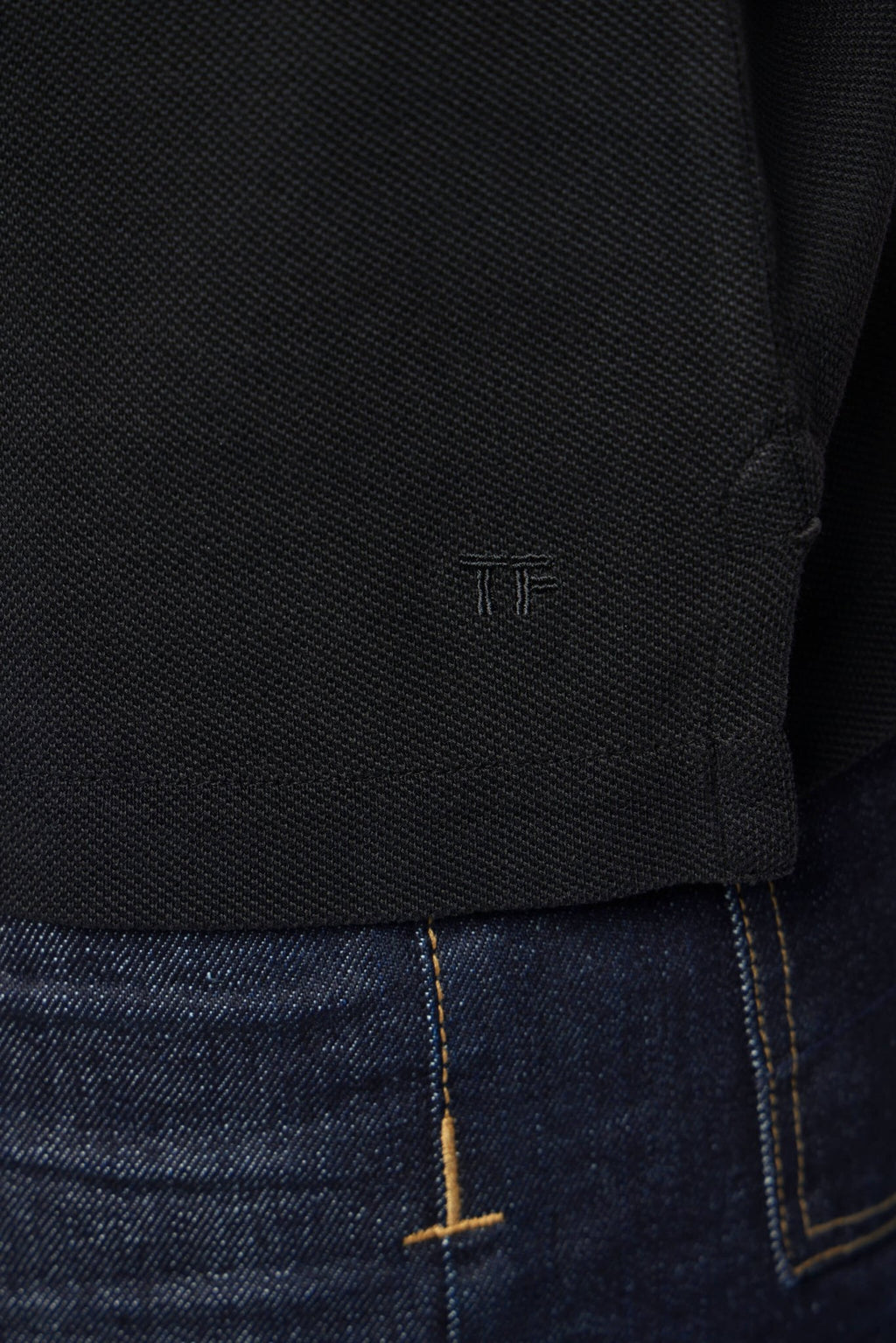 TOM FORD - Lyocell Piquet SS Polo - LABELS