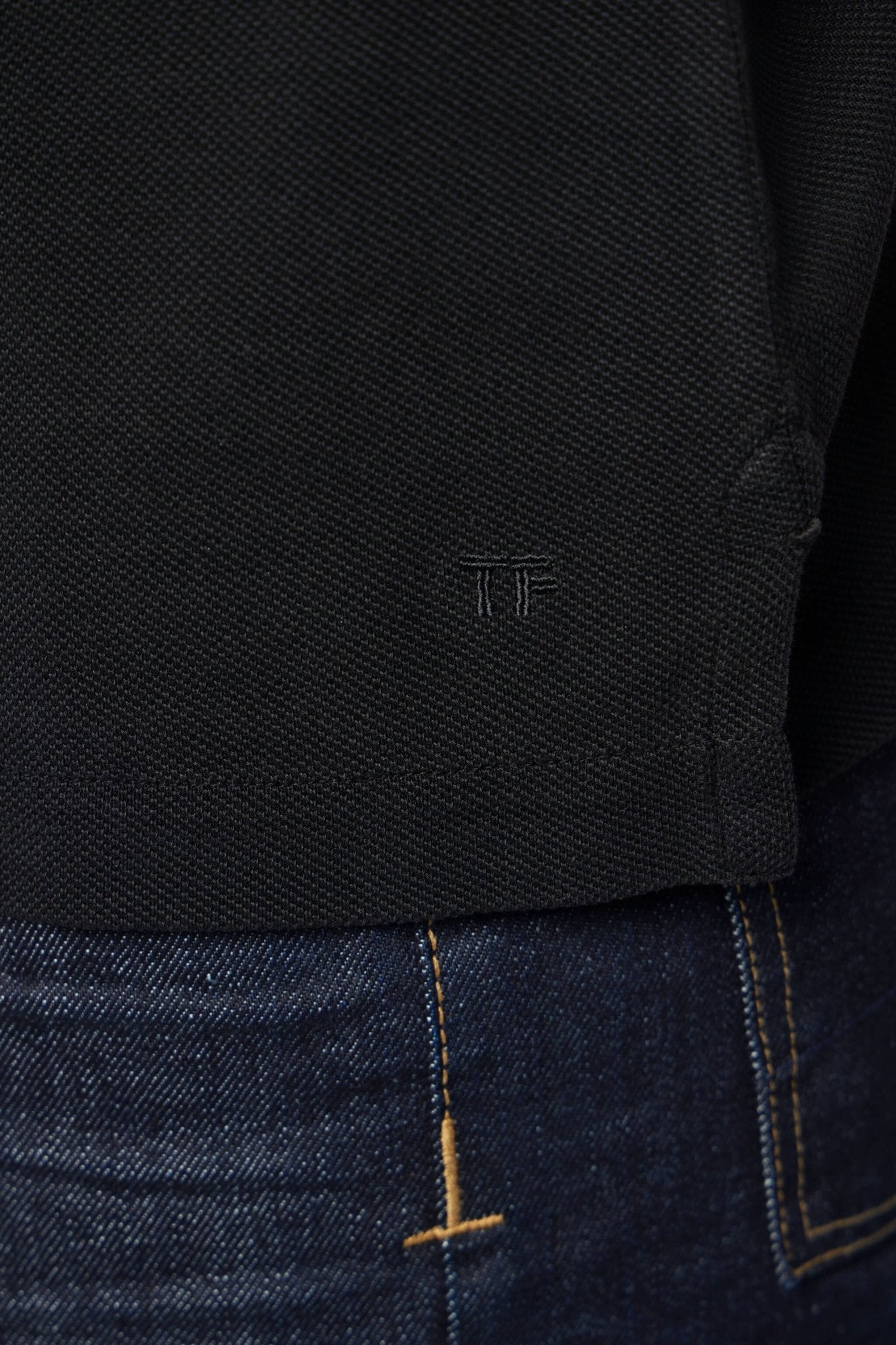 TOM FORD - Lyocell Piquet SS Polo - LABELS