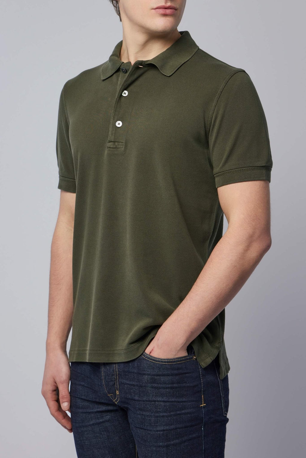 TOM FORD - Lyocell Piquet SS Polo - LABELS