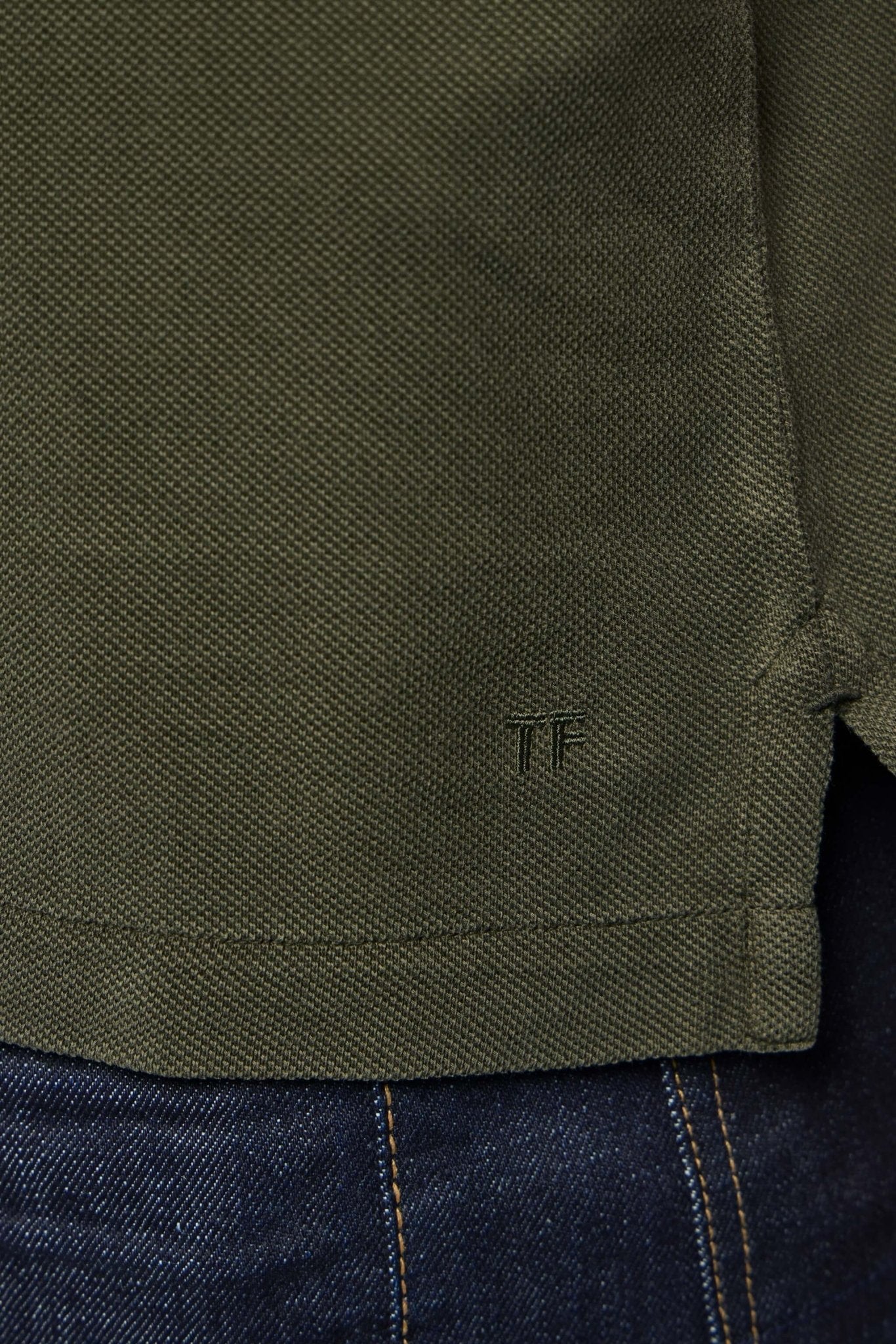 TOM FORD - Lyocell Piquet SS Polo - LABELS