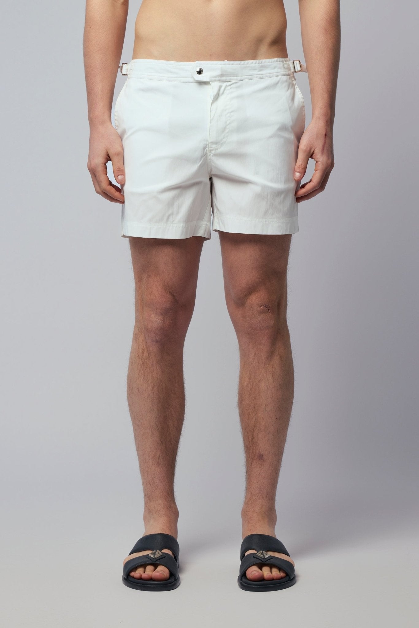 TOM FORD - Micro Compact Poplin Swim Short - LABELS