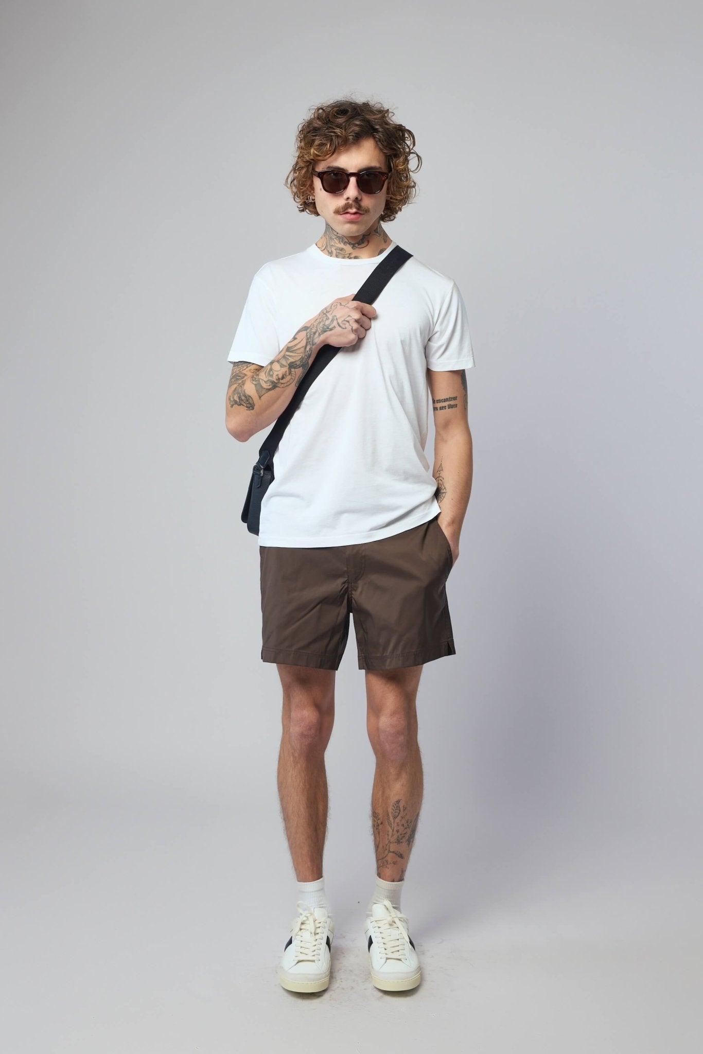 TOM FORD - Micro Compact Poplin Wr Swim Short - LABELS