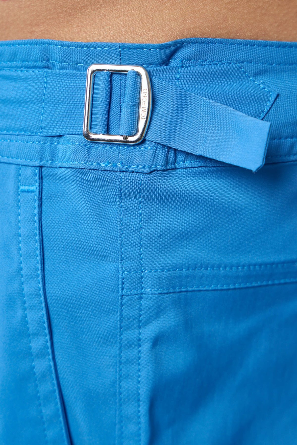 TOM FORD - Micro Compact Poplin Wr Swim Short - LABELS