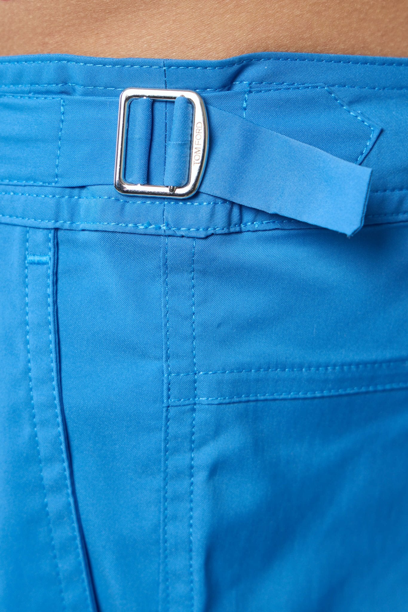 TOM FORD - Micro Compact Poplin Wr Swim Short - LABELS