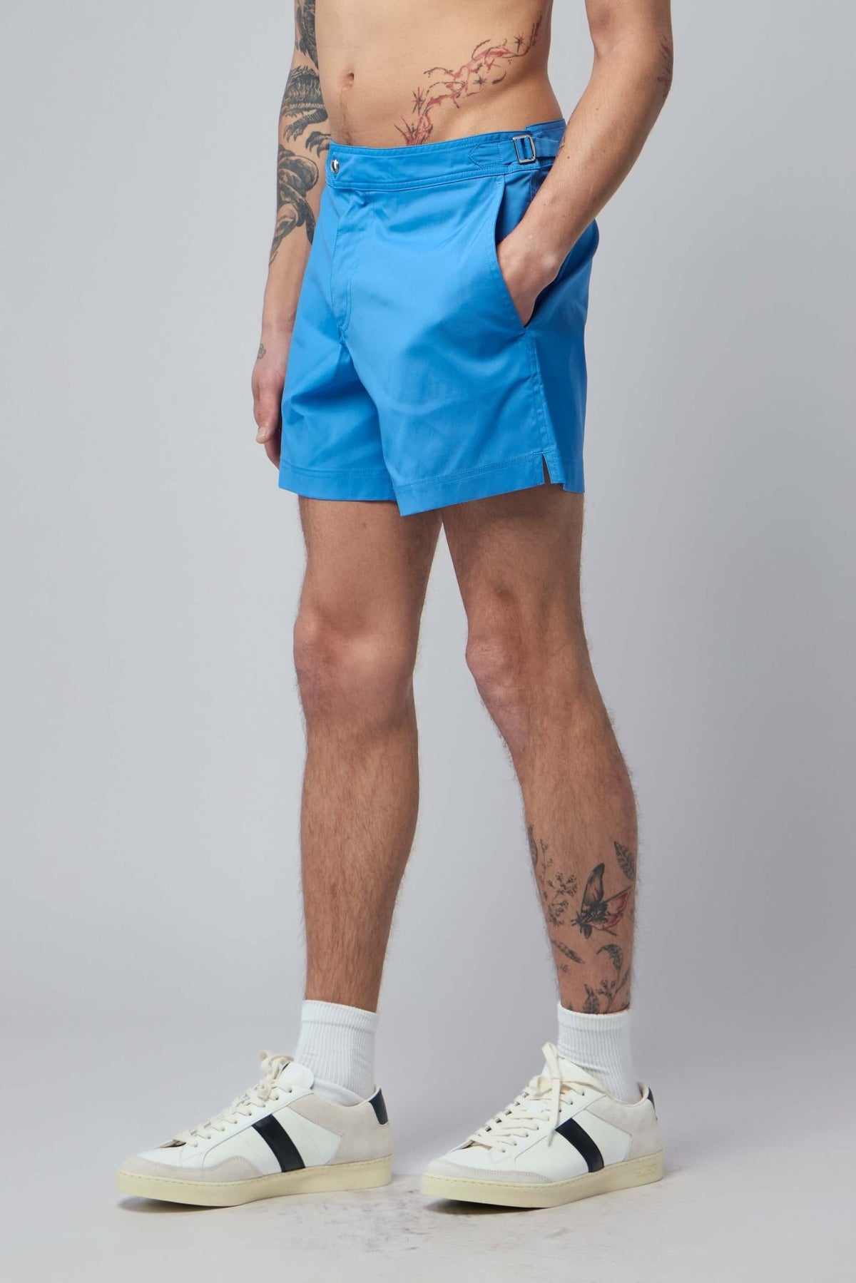 TOM FORD - Micro Compact Poplin Wr Swim Short - LABELS