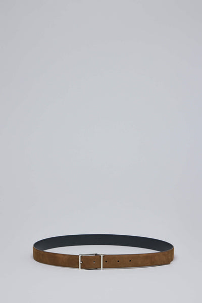 Natural Nubuck T Loop Belt