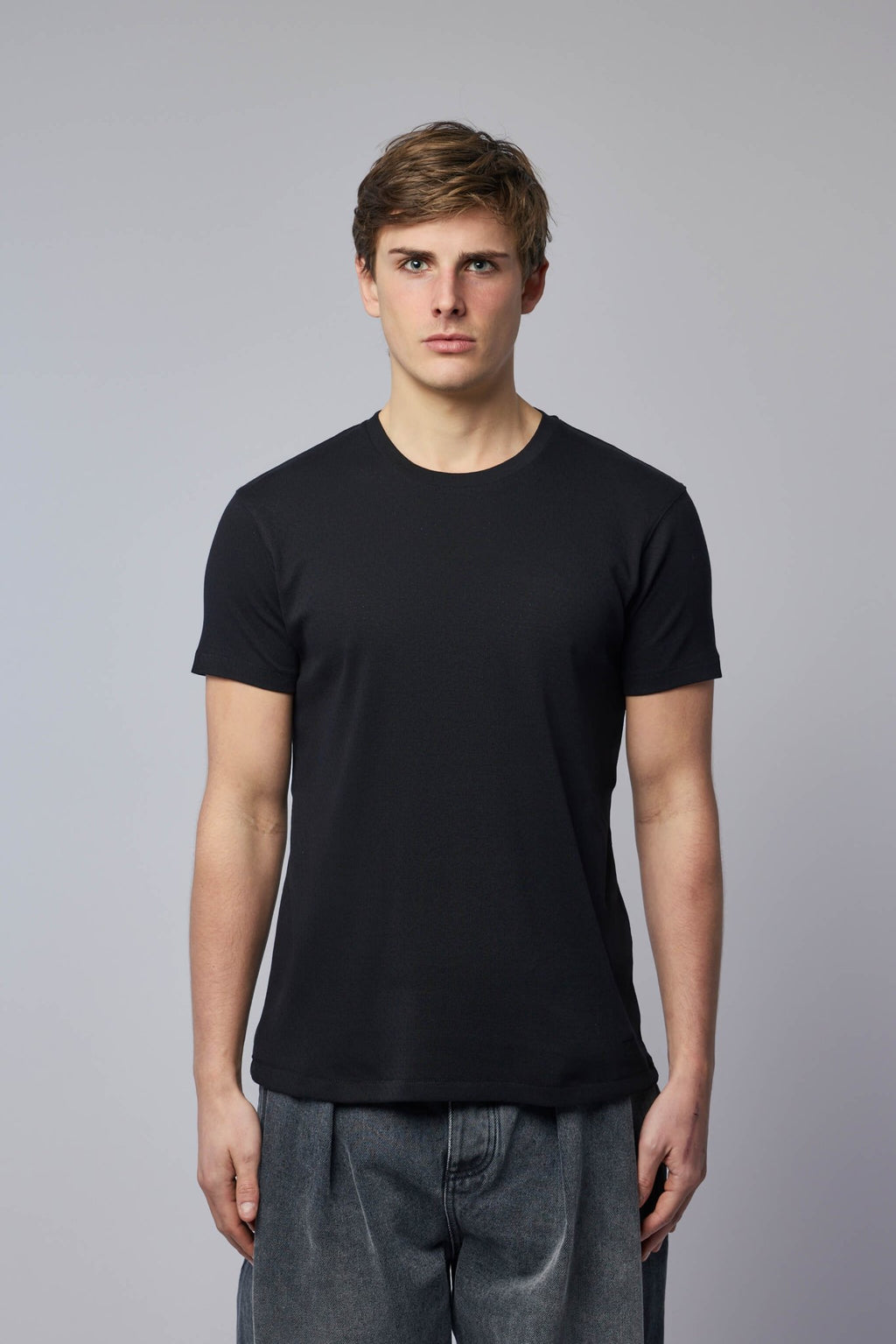 TOM FORD - Perforated Rib Ss Crew Neck - LABELS