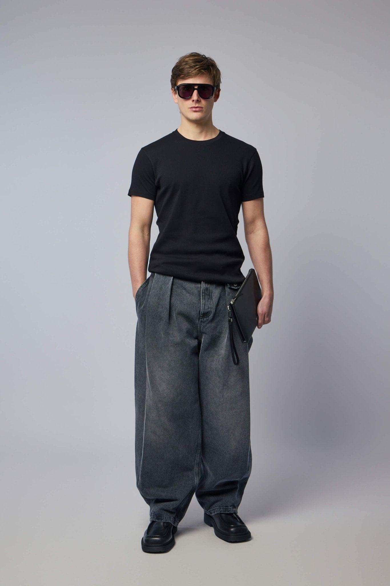 TOM FORD - Perforated Rib Ss Crew Neck - LABELS