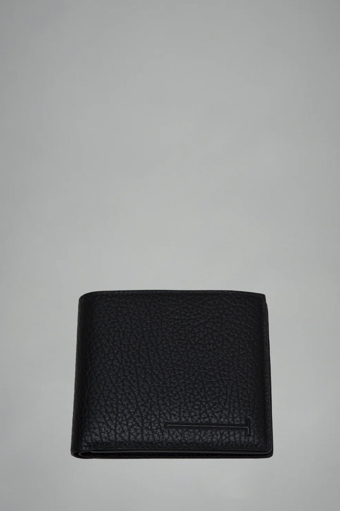 TOM FORD - Printed Deer Leather Elongated T Line Classic Bifold Wallet - LABELS