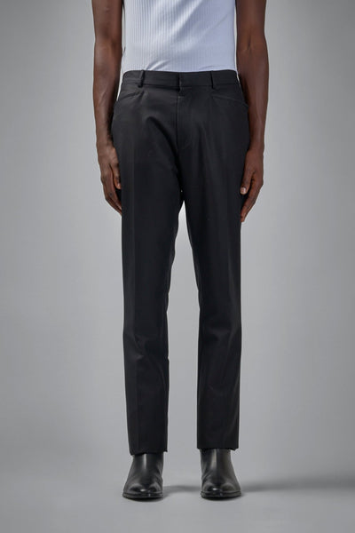 Dyllan Western-Hose aus Organza aus Seide und Baumwolle mit Taschen
