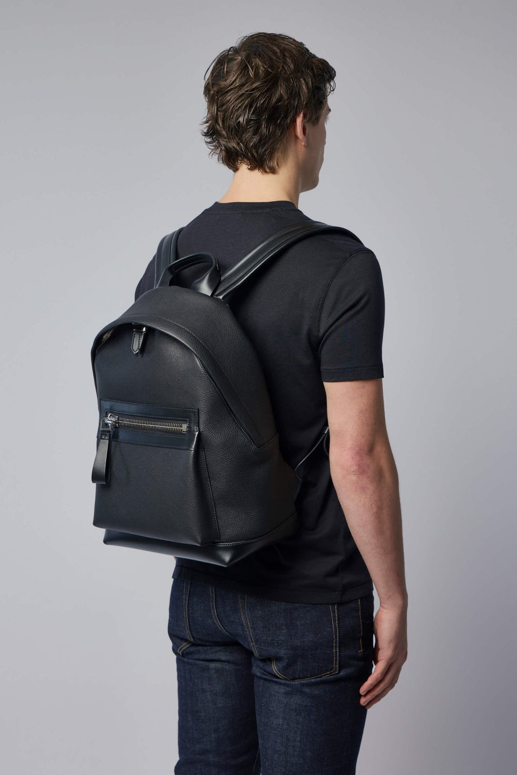 TOM FORD - Soft Grain Leather Buckley Backpack - LABELS