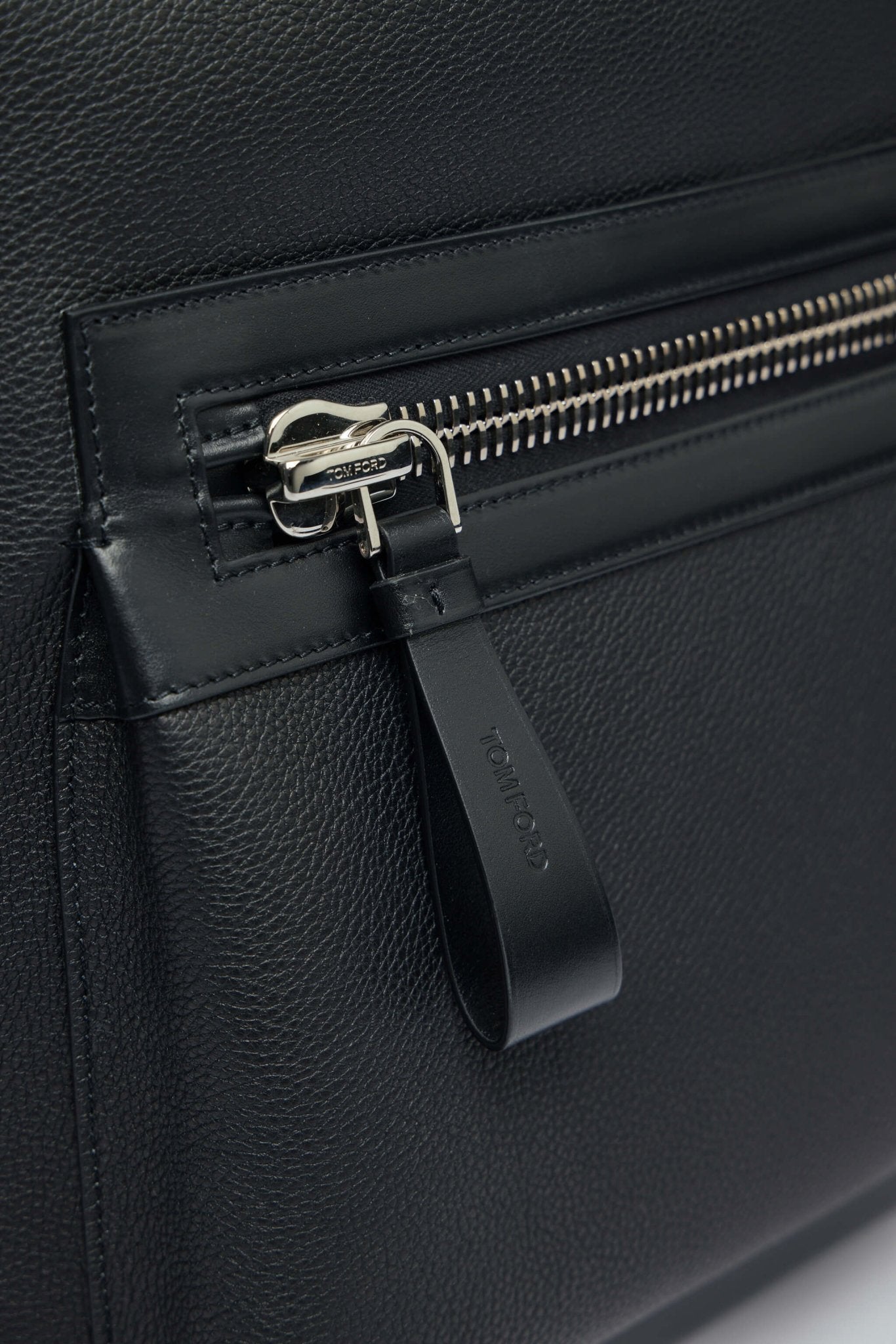 TOM FORD - Soft Grain Leather Buckley Backpack - LABELS