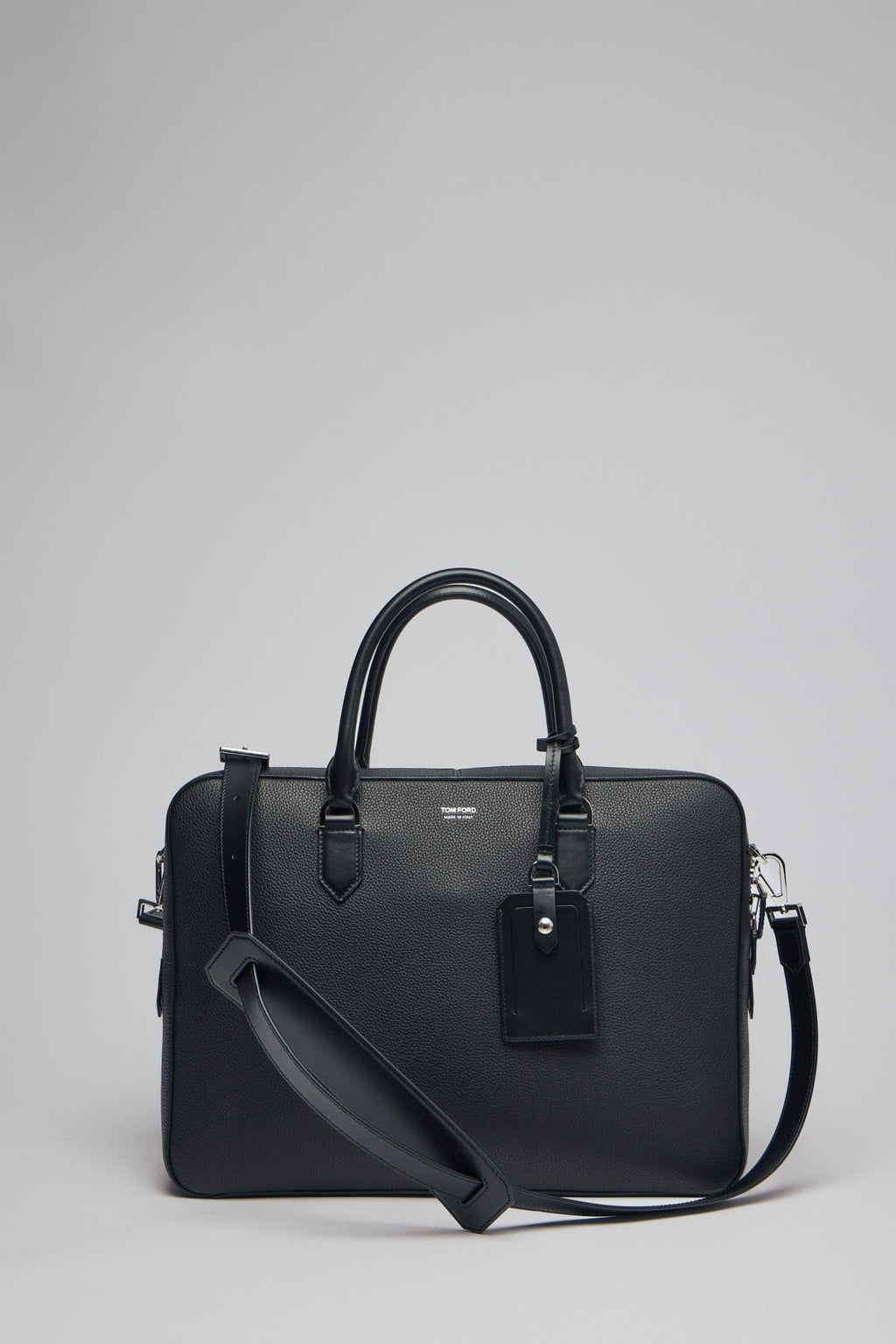 TOM FORD - Soft Grain Leather Elliot Briefcase - LABELS