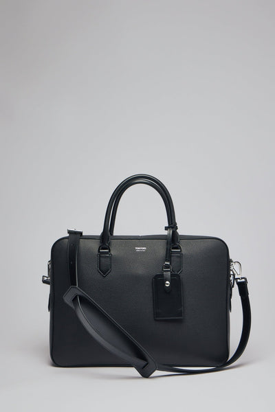 Soft Grain Leather Elliot Briefcase