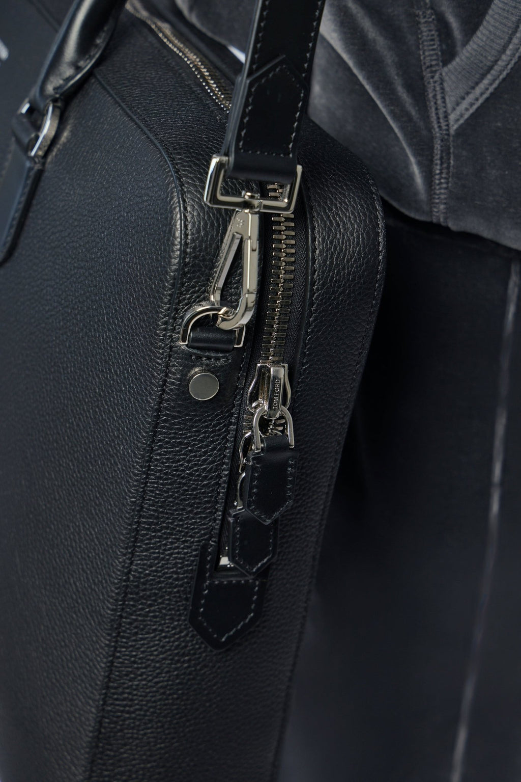 TOM FORD - Soft Grain Leather Elliot Briefcase - LABELS