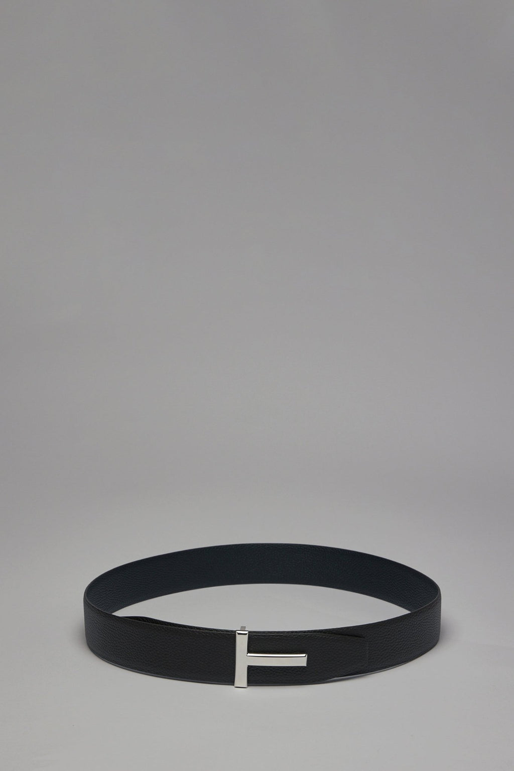 TOM FORD - Soft Grain Leather Reversible T Belt 40MM - LABELS