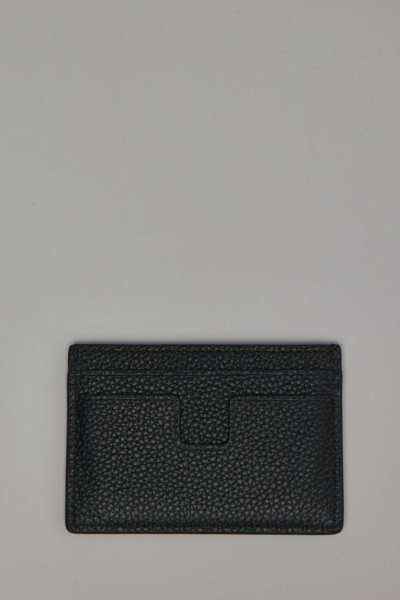 TOM FORD - Soft Grain Leather T Line Classic Card Holder - LABELS