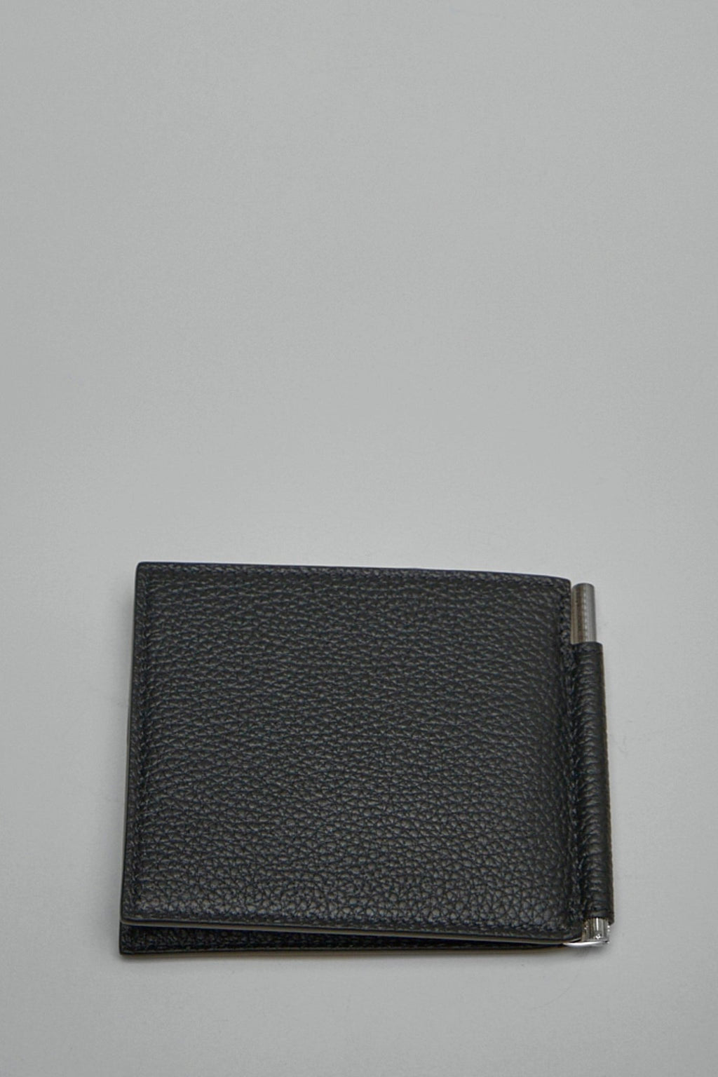 TOM FORD - Soft Grain Leather T Line Money Clip Wallet - LABELS