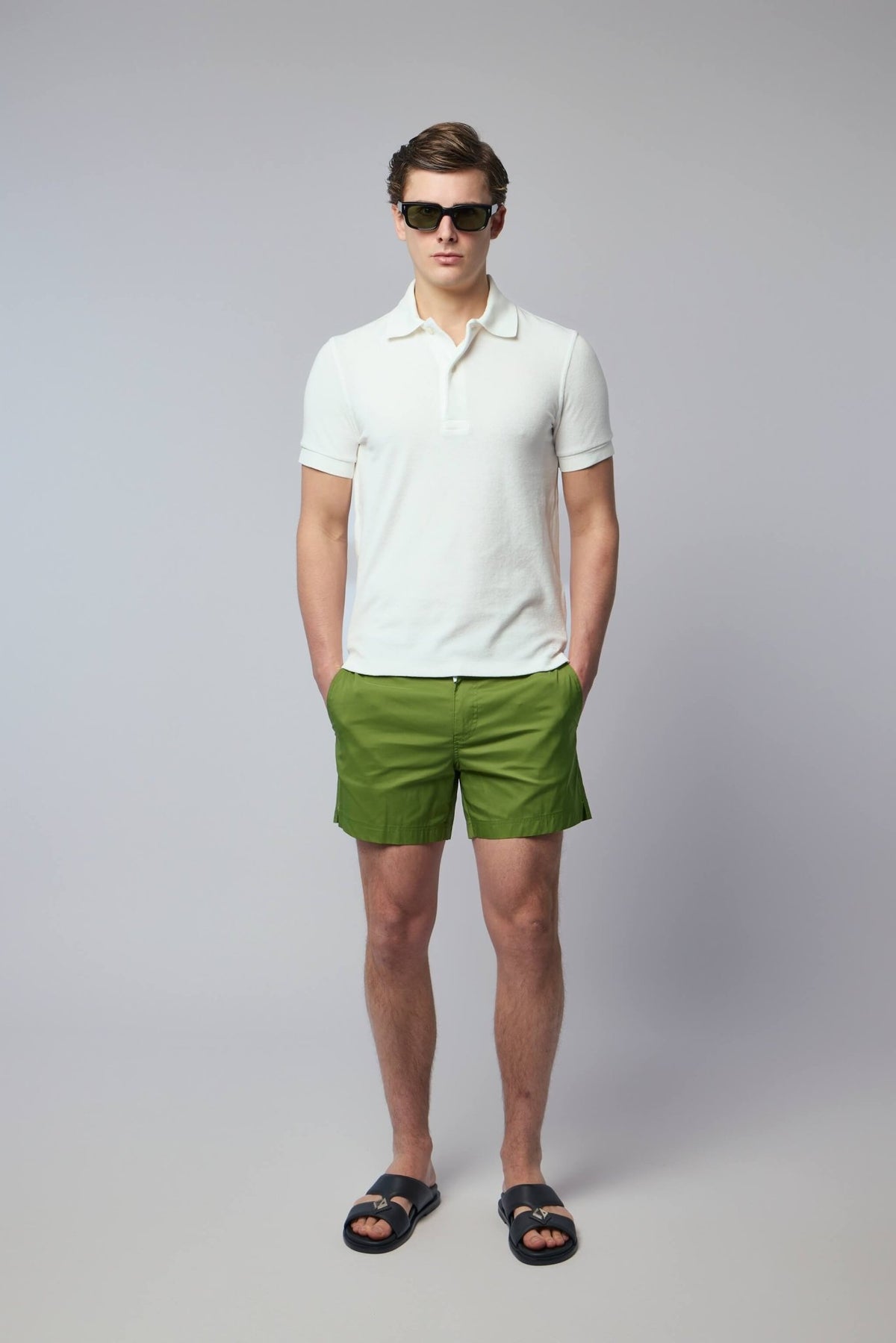TOM FORD - Towelling SS Polo - LABELS